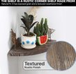 Rustic Corner Shelf 2 Pack